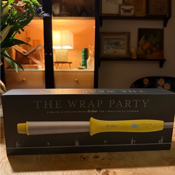 Drybar The Wrap Party Curling Wand - Vibrant Yellow